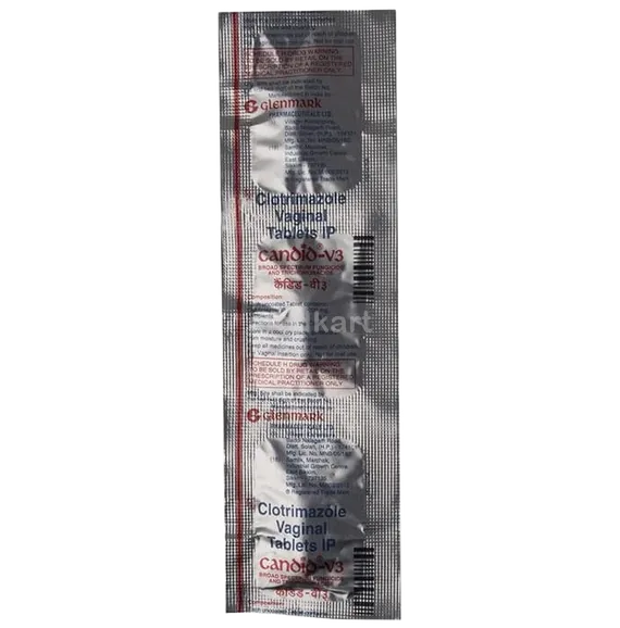 candid v3 vaginal tablet 3's